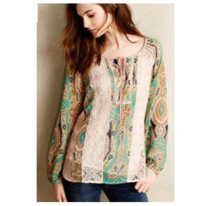 Anthropologie Peasant Blouse - Sz S - Worn once!